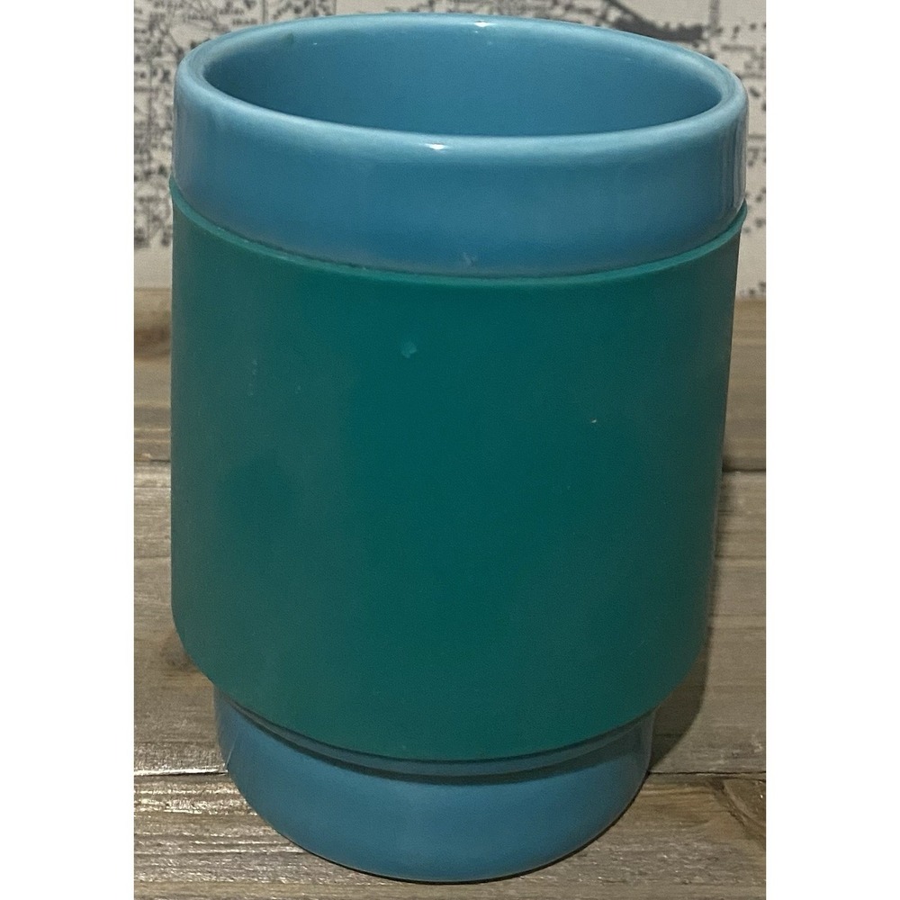 10oz Ceramic Tumbler Mug w/ Silicone Sleeve Teal/Green LEGO Collection x Target